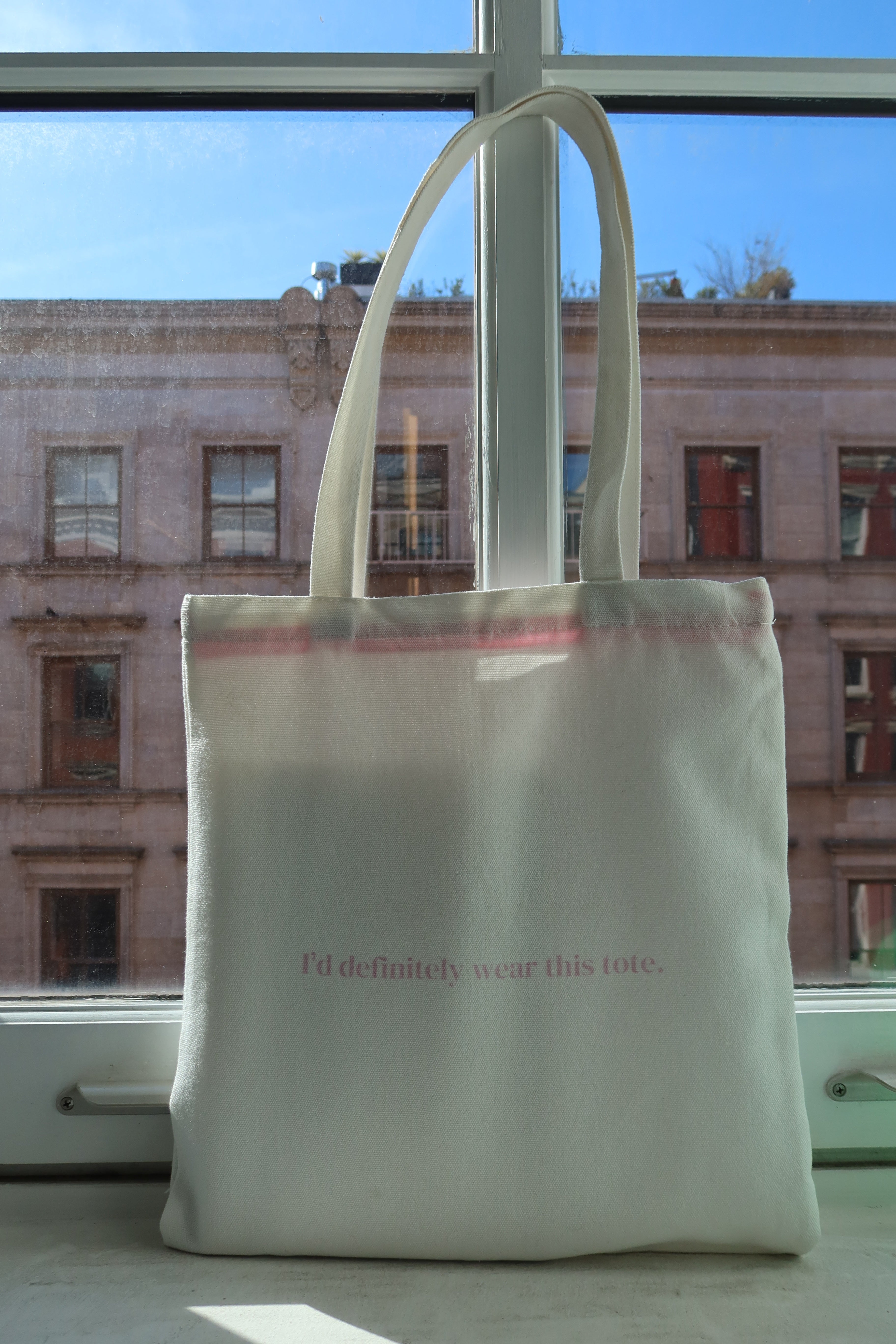 “If I Was a Girl” Tote Bag
